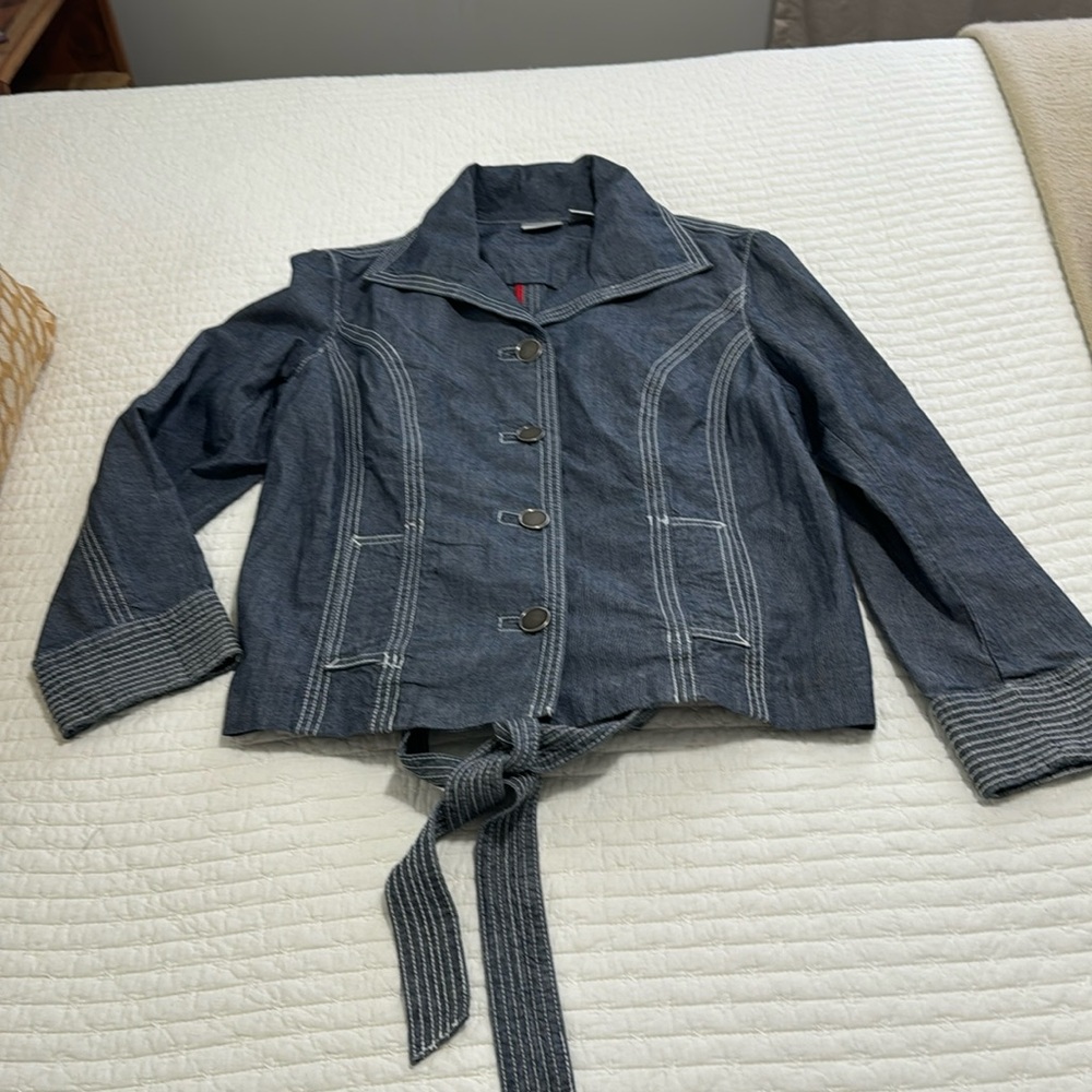 Chicos Jean Jacket - image 1